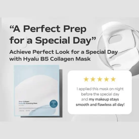 SUNGBOON EDITOR Deep Collagen Overnight Facial Mask - Hyalu-B5 image {6}