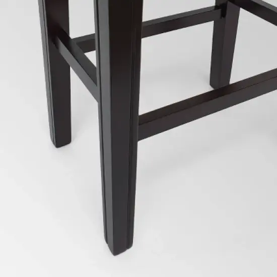 Set of 2 Tiffin Contemporary Studded Counter Height Barstools - Christopher Knight Home image {2}