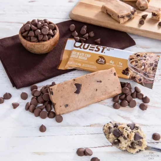 Quest Nutrition Protein Bar - Chocolate Chip Cookie Dough image {2}