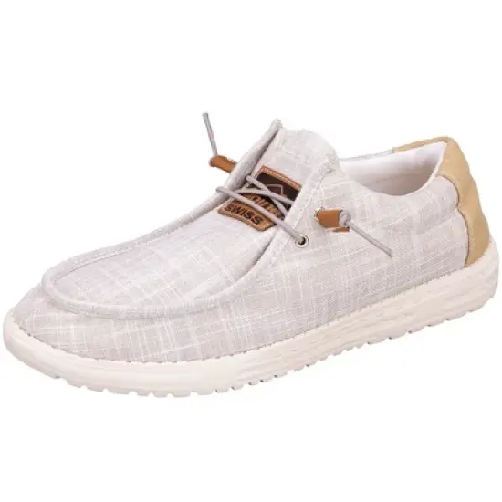 Alpine Swiss Flynn Mens Boat Shoes Casual Slip On Moccasin Loafers Sailing Deck Shoe So Light It Floats On Water image {14}