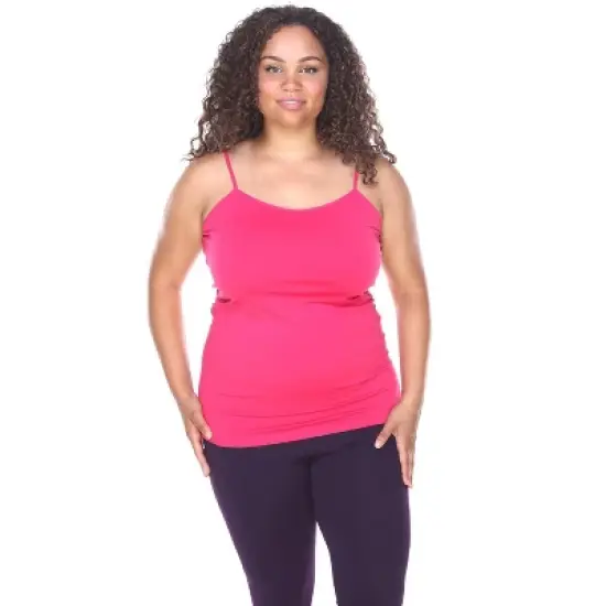 Women's Plus Size Tank Top - One Size Fits Most Plus - White Mark image {7}