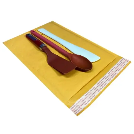 UOFFICE Pack of 25 Kraft Bubble Mailers 8.5" x 14.5" - #3 Self-Seal Padded Envelopes image {5}