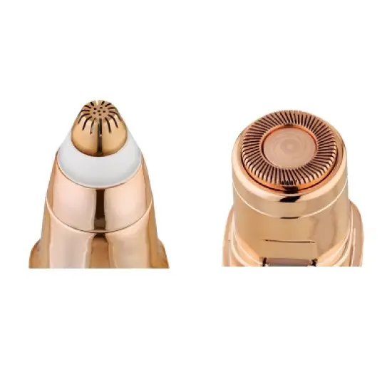 Spa Sciences AIVA 2-in-1 Women's Facial Hair Remover & Eyebrow Trimmer image {4}