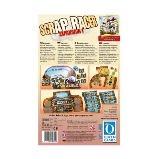 Scrap Racer - Expansion 1 Board Game image {1}