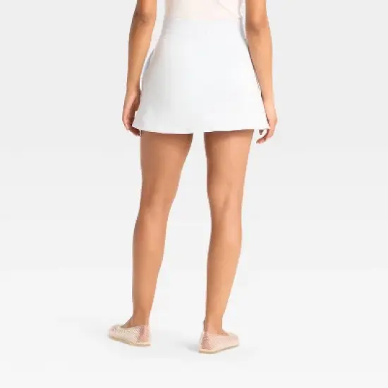 Women's Mid-Rise Interlock Skort - Wild Fable&trade; image {1}