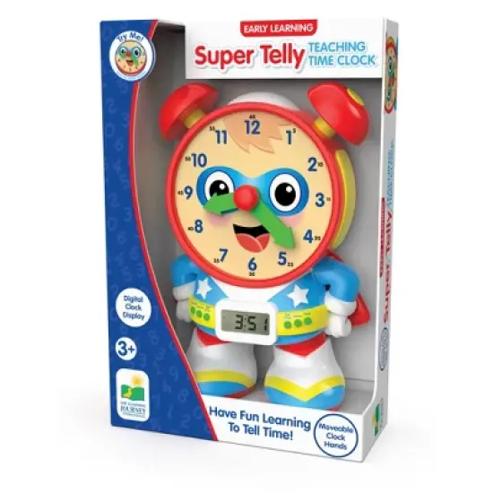 The Learning Journey Super Telly Teaching Time Clock image {3}