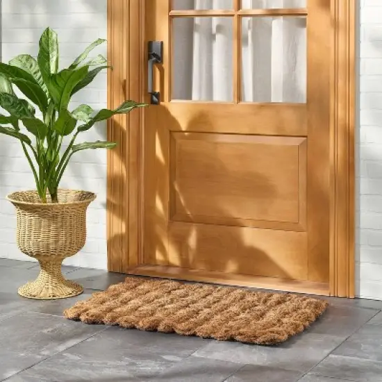 Rattan Outdoor Planter Basket - Hearth & Hand&trade; with Magnolia image {1}