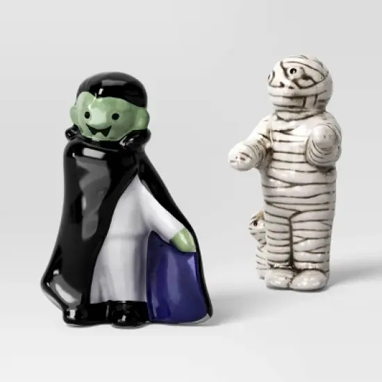 3pc Halloween Mini Mantle Ceramic Decorative Accent Set - Hyde and EEK! Boutique&trade; image {2}