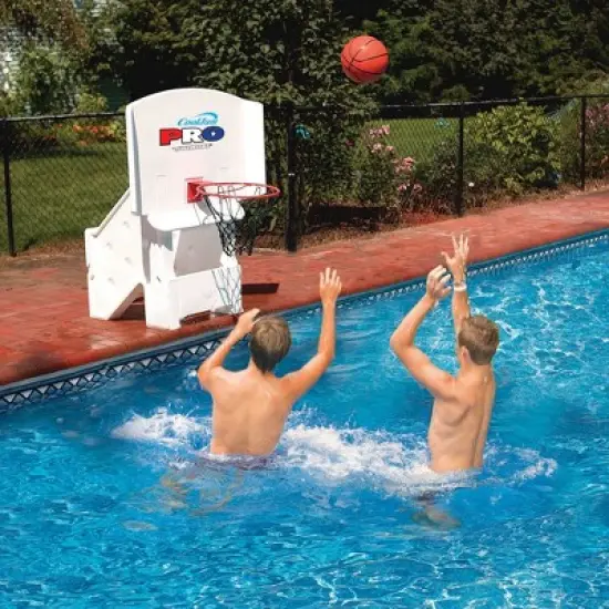 Swimline Super Wide Cool Jam Pro Inground Swimming Pool Basketball Hoop | 9195 image {5}