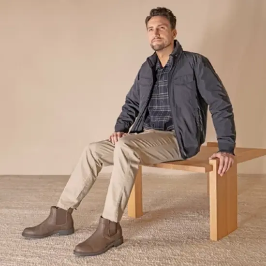 Dockers Mens Durham Dress Casual Classic Chelsea Boots image {6}