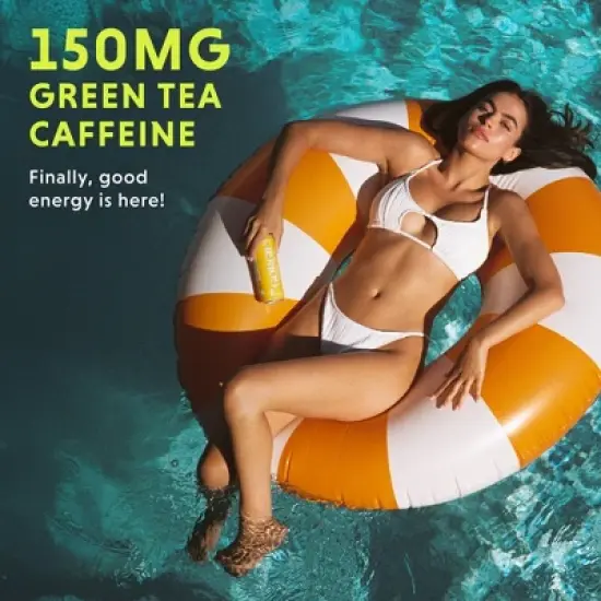 Gorgie Mango Burst Energy Drink - 12 fl oz Can image {12}