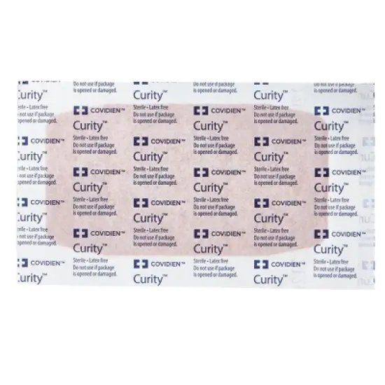 Curity Adhesive Bandage, Flexible Fabric, 2 x 3 1/4 in, 50 Count, 1 Pack image {2}