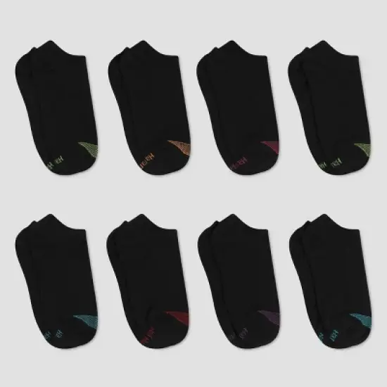 Hanes Premium Women's Cool Comfort Lightweight 6+2 Bonus Pack No Show Socks - 5-9 image {4}