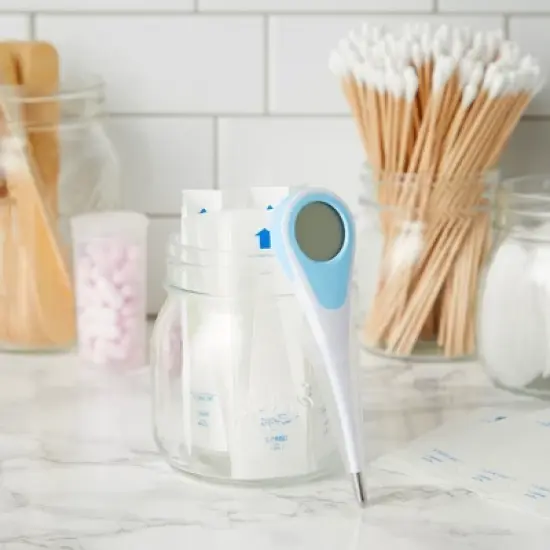 Juvale 100-Pack Disposable Digital Thermometer Probe Covers - Oral, Rectal, Armpit Temperature Reading Sheath Sleeves image {2}