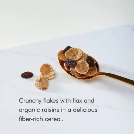 Nature's Path Organic Flax Plus Raisins Cereal 12pk/168oz image {2}