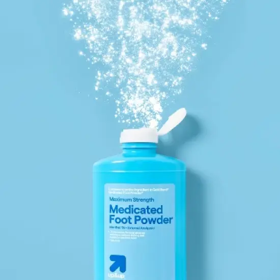 Anti-Itch Medicated Foot Powder - 10oz - up&up&trade; image {1}