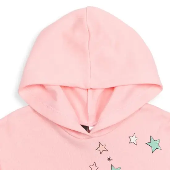 Star Wars The Mandalorian Baby Yoda Toddler Girls Fleece Hoodie & Leggings Set Pink  image {6}