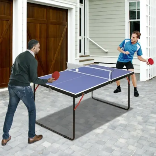 Dexmalle Mid-Size Portable Ping Pong Table image {1}