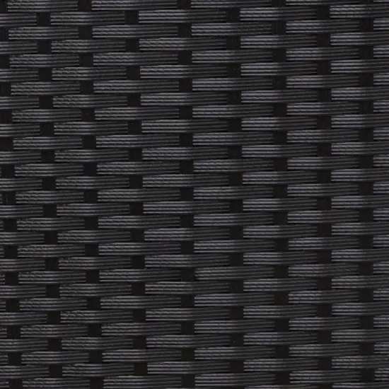 Sunnydaze 3-Section Wicker Planter Box with Trellis for Indoor or Outdoor Use - Black image {2}