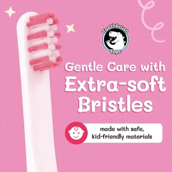Toothbrush Toys Kids Play Toothbrush, Extra Soft Bristles with Easy Grip for Small Hands, Make Brushing Time an Adventure - Ages 2+ image {5}