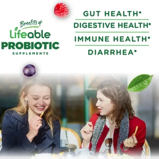 Lifeable - Probiotic - 2 Billoin CFU - Adult - 90 Gummies image {8}