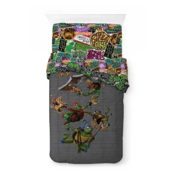 Teenage Mutant Ninja Turtles Twin Kids' Comforter image {3}