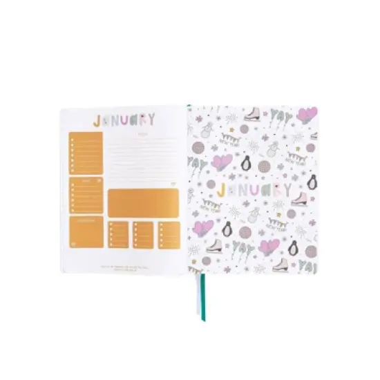 Callie Danielle 2026 Monthly/Weekly 8.5"x11" Large Leather Planner image {3}