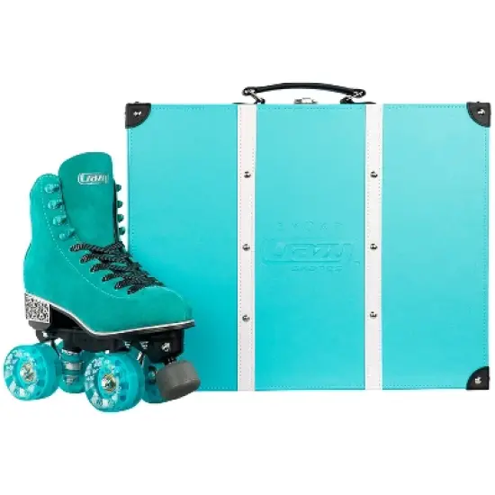 Crazy Skates Evoke Roller Skates For Women - Stylish Suede Quad Skates image {5}