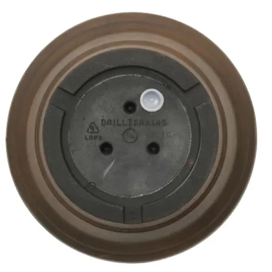 Sunnydaze Crozier Polyresin Outdoor/Indoor Heavy-Duty Double-Walled Fade-Resistant Flower Pot Planter - 16" Diameter - Rust image {2}