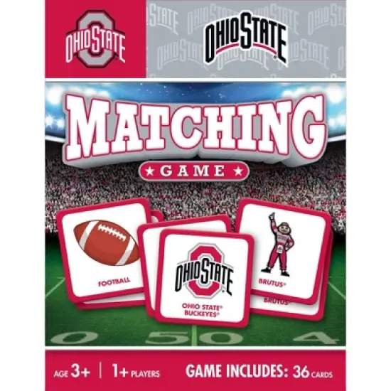 MasterPieces Officially Licensed NCAA Ohio State Buckeyes Matching Game for Kids and Families image {5}