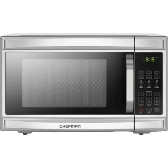 Chefman Countertop Microwave Oven - Stainless Steel image {10}