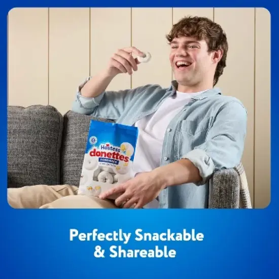 Hostess Donettes Powdered Mini Donuts - 10oz image {1}