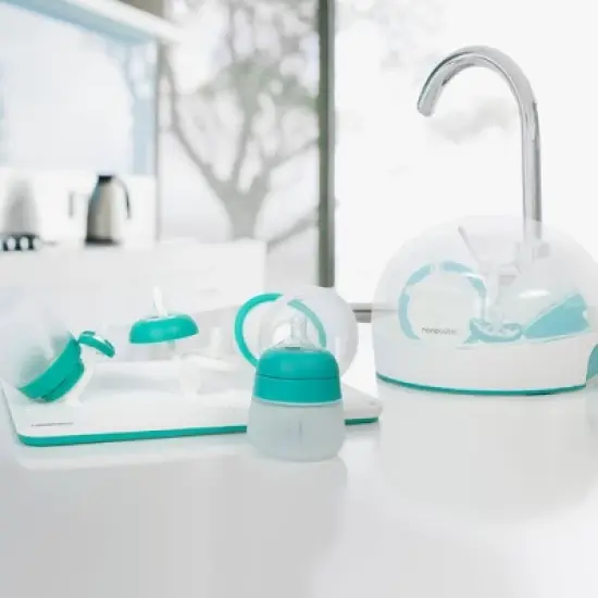 nanobebe Silicone Baby Bottle Set - 5oz/3pk image {5}