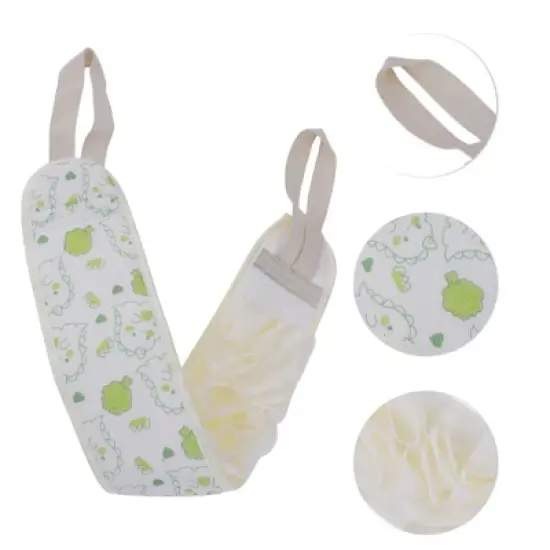 Unique Bargains Rabbit Loofah Body Scrub Towel 1 Pc image {2}