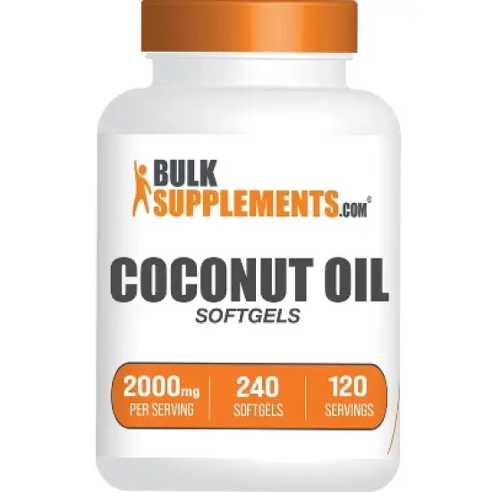 BulkSupplements Coconut Oil Softgels image {7}