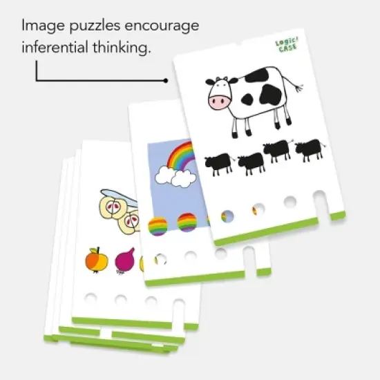 HABA Logic! CASE Starter Set - Brain Building Puzzles for Ages 5+ image {5}