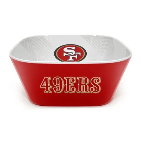 NFL San Francisco 49ers Large Party Bowl image {1}