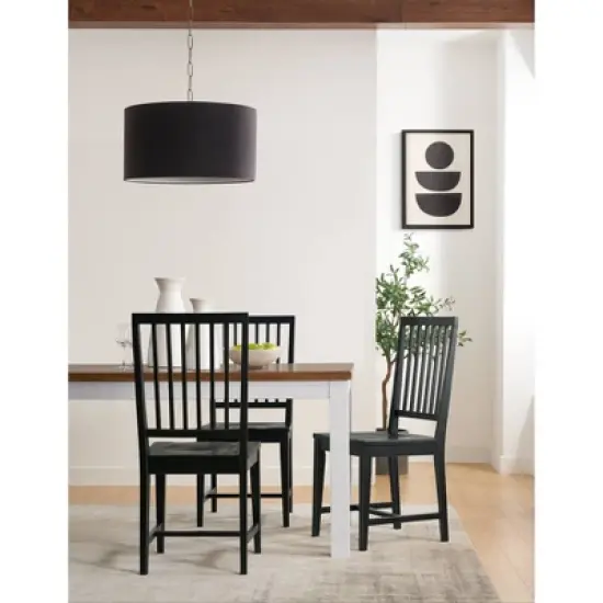 Set of 2 Vienna Wood Dining Armless Chairs - Alaterre Furniture image {13}