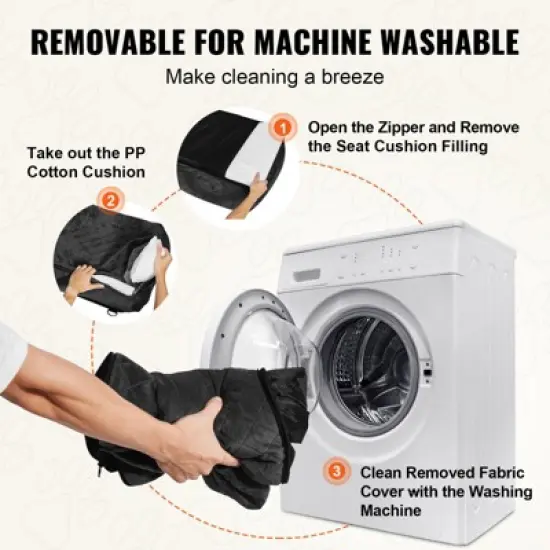 VEVOR Dog Car Seat, Dog Booster Seat for Car with A Storage Pocket, Clip-On Safety Leash, Sponge and PP Cotton Filling, Dog Car Bed image {5}