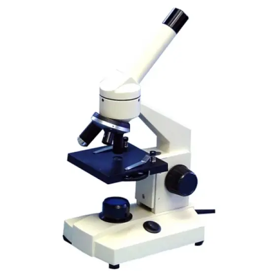 Supertek Basic Compound Microscope, Inclined with Illumination image {1}