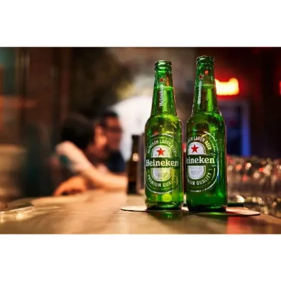 Heineken Original Lager Beer - 12pk/12 fl oz Bottles image {2}