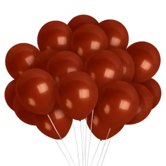 Treasures Gifted Brown Balloons - 12 Inch Latex Balloons - 36 Pack image {1}