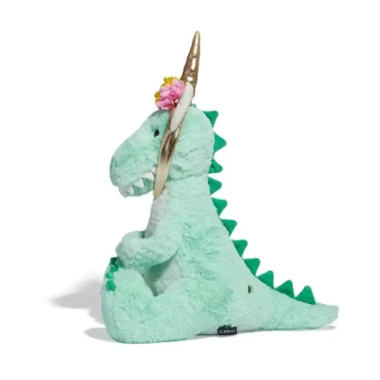 FAO Schwarz  12" Sparklers T-Rex with Removable Fantasy Headband Toy Plush image {5}