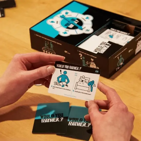 Spin Master Games Would You Rather Board Game image {1}