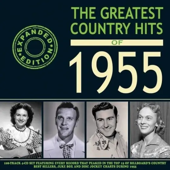 Various Artists - The Greatest Country Hits Of 1955 (Various Artists) (CD) image {1}