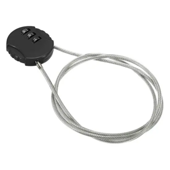 Unique Bargains Gym Locker Small 3 Digit Padlock Combination Locks image {2}