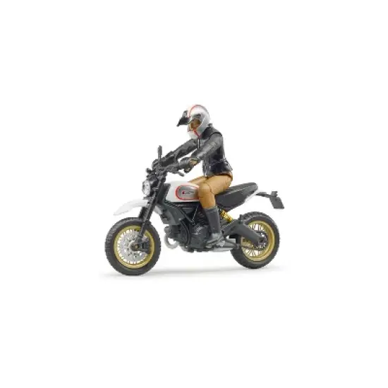 Bruder Scrambler Ducati Desert Sled with Driver image {3}