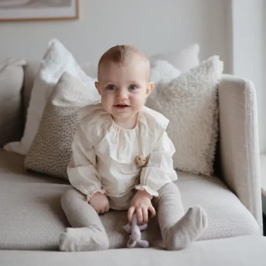 Mushie Cat Figurine Teether image {4}