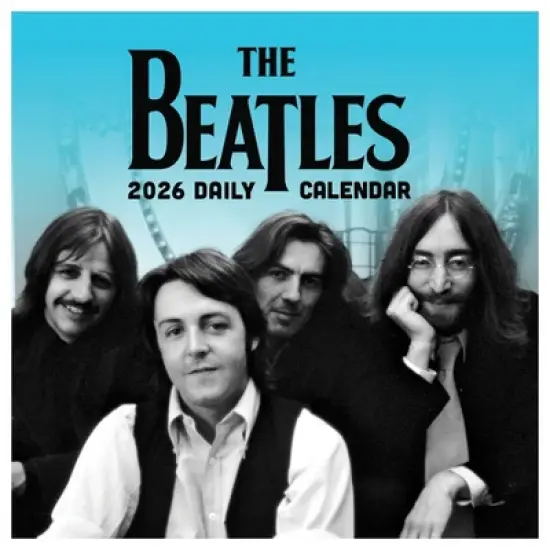 TF Publishing 8.75"x5.5" 2026 The Beatles Daily Desktop Calendar image {3}