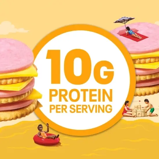 Lunchables Ham & American Cheese Cracker Stackers - 9.1oz image {3}